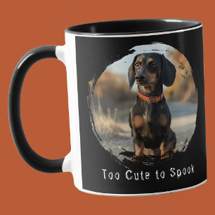 Zu Niedlich, um Personalisiertes Halloween-Foto zu Tasse