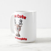 Zu Niedlich, um überheblich zu sein Kaffeetasse (Vorderseite Links)