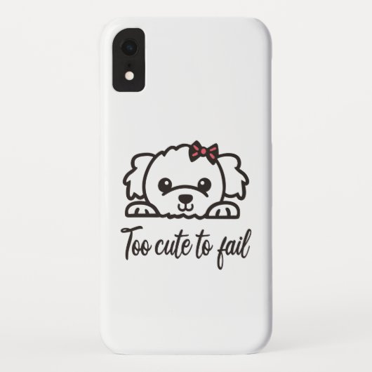 Zu niedlich, um versagen(4) Case-Mate iPhone hülle (Rückseite)