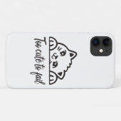 Zu niedlich, um versagen Case-Mate iPhone hülle (Rückseite (Horizontal))