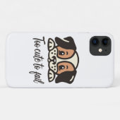 Zu niedlich, um versagen Case-Mate iPhone hülle (Rückseite (Horizontal))