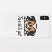 Zu niedlich, um versagen Case-Mate iPhone hülle (Rückseite (Horizontal))