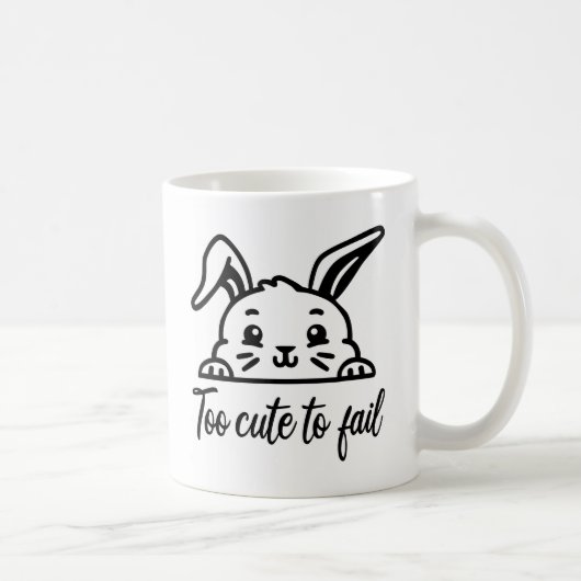 Zu niedlich, um versagen kaffeetasse (Rechts)