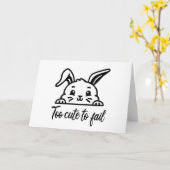 Zu niedlich, um versagen karte (Gelbe Blume)