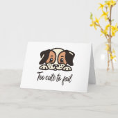 Zu niedlich, um versagen karte (Gelbe Blume)