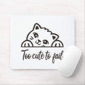 Zu niedlich, um versagen mousepad (Mit Mouse)