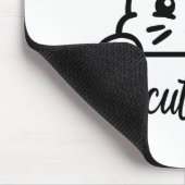 Zu niedlich, um versagen mousepad (Ecke)