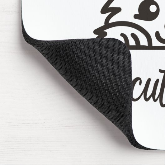 Zu niedlich, um versagen mousepad (Ecke)