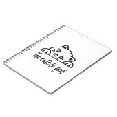 Zu niedlich, um versagen notizblock (Linke Seite)