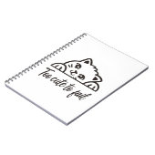 Zu niedlich, um versagen notizblock (Linke Seite)