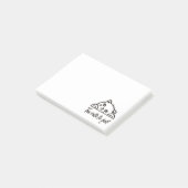 Zu niedlich, um versagen post-it klebezettel (angewinkelt)