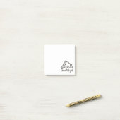 Zu niedlich, um versagen post-it klebezettel (Auf Schreibtisch)