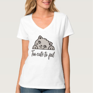 Zu niedlich um zu scheitern T-Shirt
