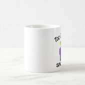 Zu Niedlich, um zu sprechen - Frankenstein Kaffeetasse (Mittel)