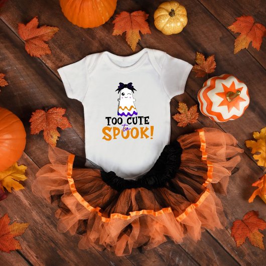 Zu Niedlich, um zu sprechen! Halloween Baby Strampler