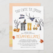 Zu Niedlich, um zu sprechen | Halloween-Kinderdusc (Vorne/Hinten)