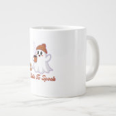 Zu Niedlich, um zu sprechen Jumbo-Tasse (Vorderseite Rechts)