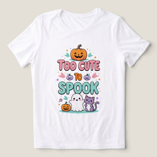 Zu Niedlich, um zu sprechen - Kawaii Pastel Hallow Tri-Blend Shirt (Design Vorderseite)