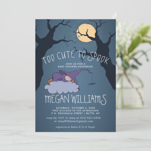 Zu Niedlich, um zu sprechen | Niedliche Kleine Hex (Stehend Vorderseite)