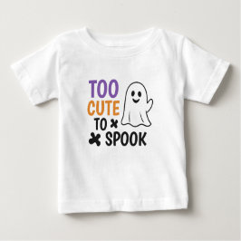 Zu Niedlich, um zu sprechen - Niedliches Halloween Baby T-shirt