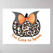 Zu Niedlich, um zu sprechen Poster (Vorne)