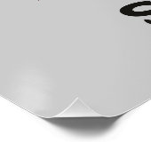 Zu Niedlich, um zu sprechen! Vampire Monkey Poster (Ecke)