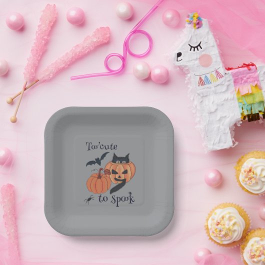 Zu niedlich, um zu verdauen pappteller (Party)