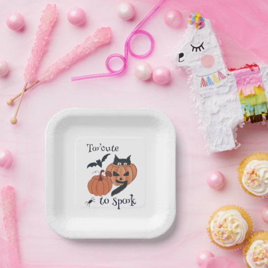 Zu niedlich, um zu verdauen pappteller (Party)