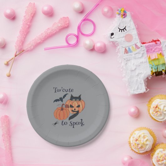 Zu niedlich, um zu verdauen pappteller (Party)