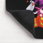Zu Niedlich Witziger Beängstigender Halloween Axol Mousepad (Ecke)