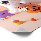 Zu Niedlich zu sprechen - Adorable Ghost Poster (Ecke)