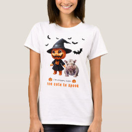 Zu Niedlich zu sprechen - Adorable Halloween Style T-Shirt