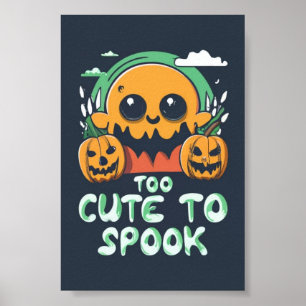 Zu Niedlich zu sprechen: Ein Halloween-Poster für  Poster