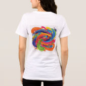 Zu Niedlich zum Handling Tri-Blend Shirt (Rückseite)