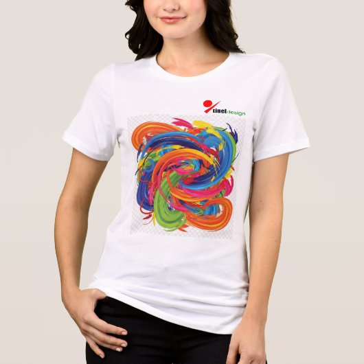 Zu Niedlich zum Handling Tri-Blend Shirt (Vorderseite)