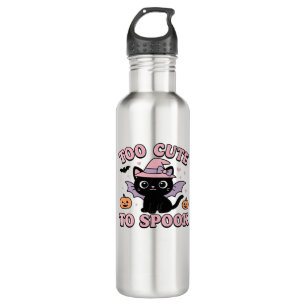Zu Niedlich zum Spook - Halloween Cat Edition Clas Edelstahlflasche
