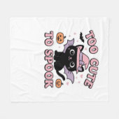 Zu Niedlich zum Spook - Halloween Cat Edition Clas Fleecedecke (Vorderseite (Horizontal))