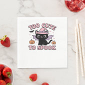 Zu Niedlich zum Spook - Halloween Cat Edition Clas Serviette (Beispiel)