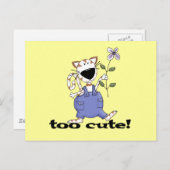 Zu Niedliche Kitty Cat Tshirts und Geschenke Postkarte (Vorne/Hinten)