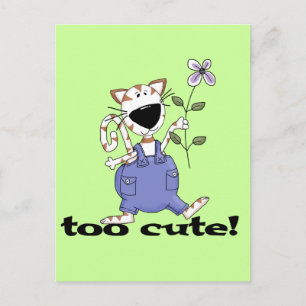 Zu Niedliche Kitty Cat Tshirts und Geschenke Postkarte