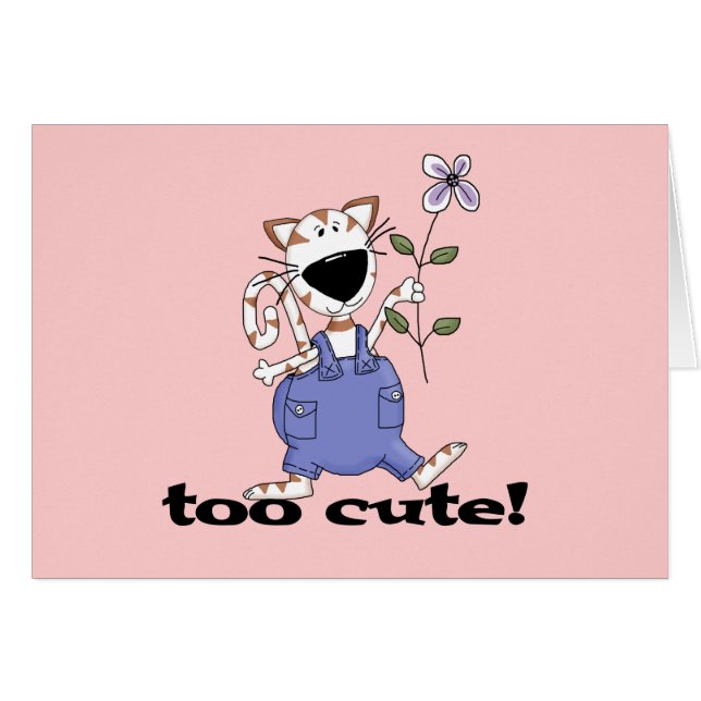 Zu niedliche Kitty-Katzen-T-Shirts und Geschenke (Vorderseite (Horizontal))