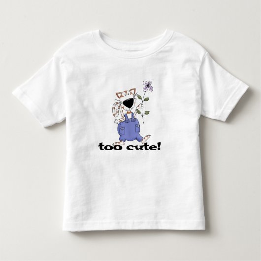 Zu niedliche Kitty-Katzen-T-Shirts und Geschenke Kleinkind T-shirt (Vorderseite)