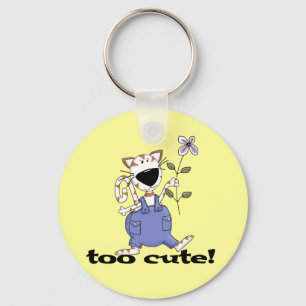 Zu niedliche Kitty-Katzen-T-Shirts und Geschenke Schlüsselanhänger