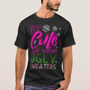 Zu NIEDLICHE Weihnachten Weihnachten NUR Sweaters T-Shirt