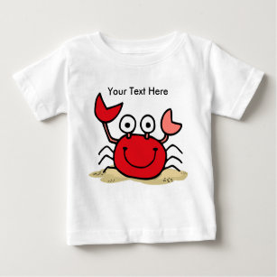 Zu niedlicher Krabben-Gewohnheits-T - Shirt