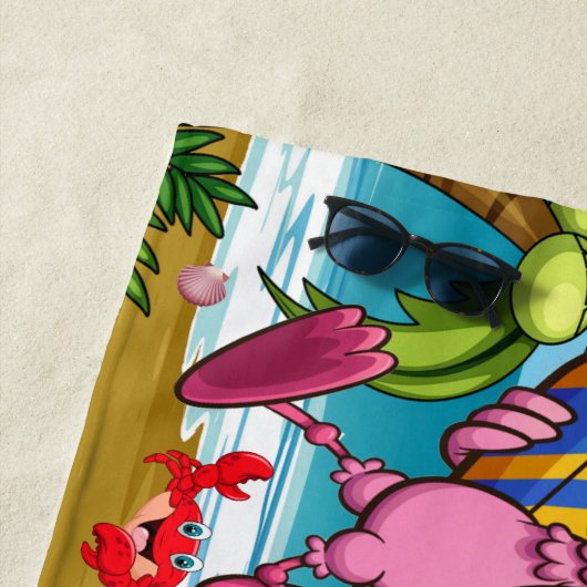 ZU NIEDLICHER STRANDSEKEN STRANDTUCH (Beispiel)