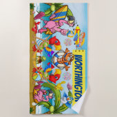 ZU NIEDLICHER STRANDSEKEN STRANDTUCH (Vorderseite)