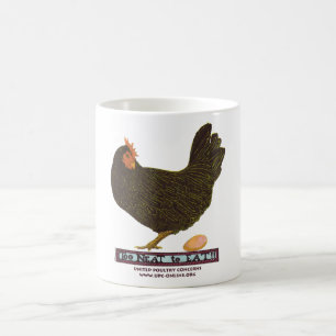 Zu ordentlich essen! - Henne Kaffeetasse