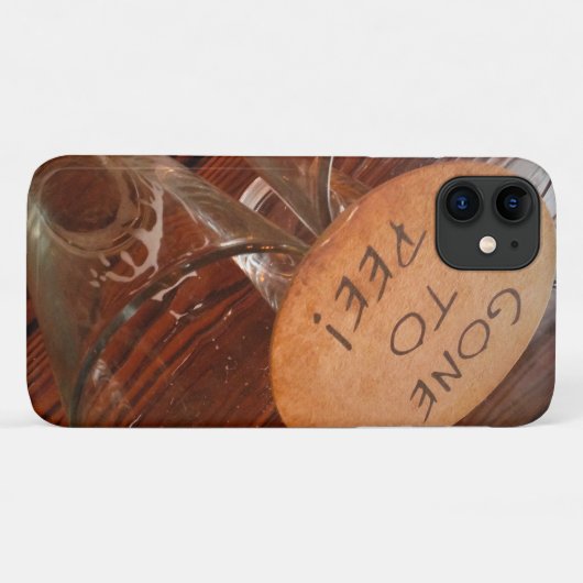 Zu Pee gegangen Case-Mate iPhone Hülle (Rückseite (Horizontal))