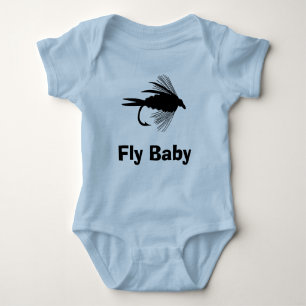 Zu personifizieren Fliegen-Fischenköder Baby Strampler
